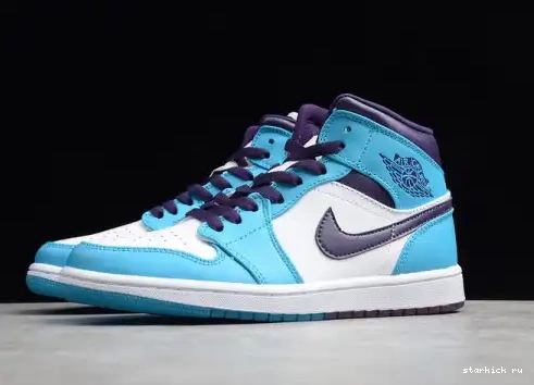 Jordan 554724-415  Mid 1 554724-415 Hornets 0705